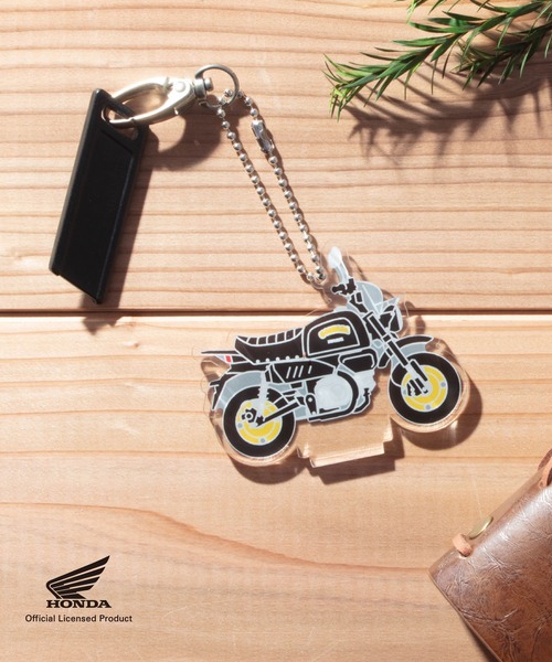 キーホルダー BUTTON＆CUFFLINKS ボタンアンドカフリンクス：HONDA