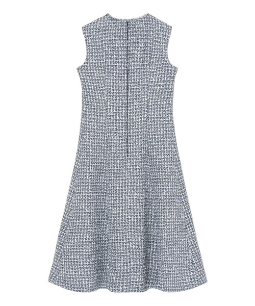 ANAYI」 ノースリーブワンピース 38 ブルー レディース