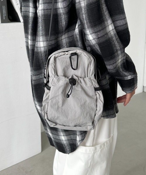 CLEA ショルダーバッグ バッグ ドロストスクエアサコッシュ/ショルダー