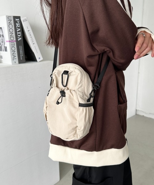 CLEA ショルダーバッグ バッグ ドロストスクエアサコッシュ/ショルダー