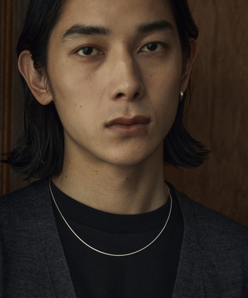 TEN. ネックレス SILVER ツイストチェーンネックレス 50cm