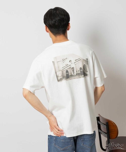 Right-on（ライトオン） tシャツ 「ALVA」別注 プリントTシャツ メンズ 
