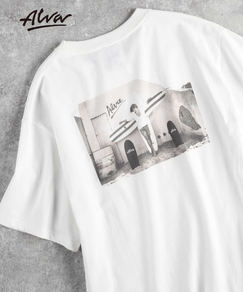 Right-on（ライトオン） tシャツ 「ALVA」別注 プリントTシャツ メンズ