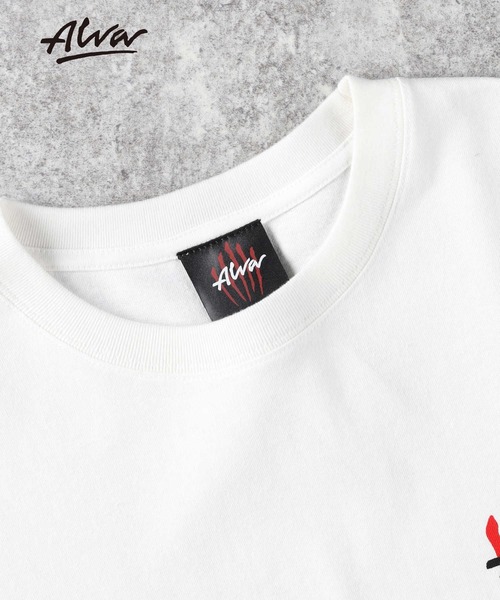 Right-on（ライトオン） tシャツ 「ALVA」別注 プリントTシャツ メンズ