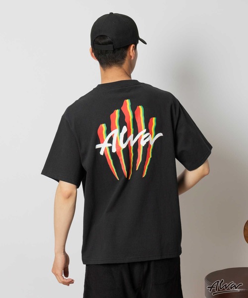 Right-on（ライトオン） tシャツ 「ALVA」別注 プリントTシャツ メンズ