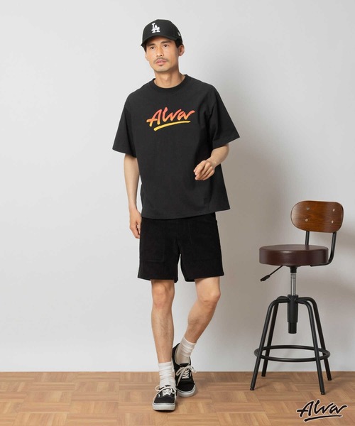 Right-on（ライトオン） tシャツ 「ALVA」別注 プリントTシャツ メンズ