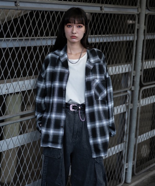 INTER FACTORY（インターファクトリー） シャツ しの - Cut Off Ombre