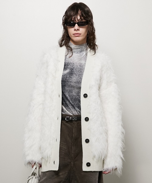 PRANK PROJECT（プランクプロジェクト） カーディガン ロングシャギー