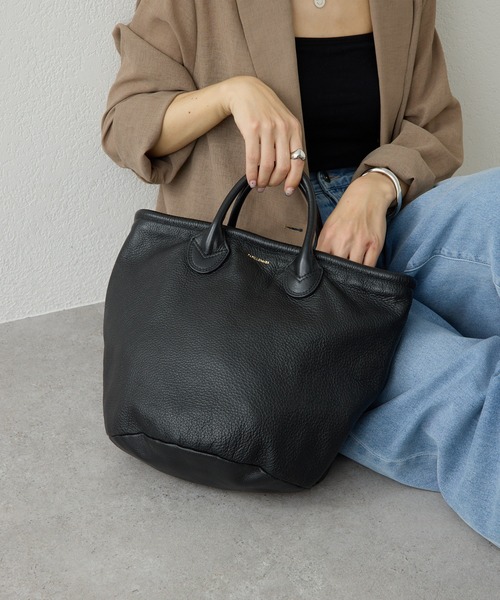 PAPILLONNER（パピヨネ） トートバッグ 軽量レザートートバッグ/SEAU