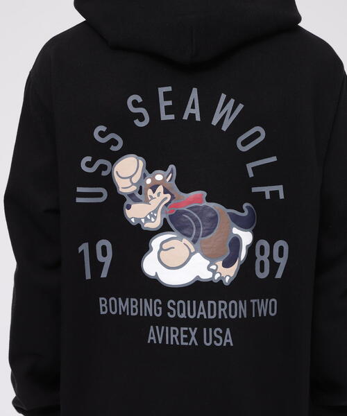 AVIREX（アヴィレックス） パーカー 「WEB＆DEPOT限定」SEAWOLF