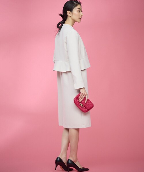 組曲（KUMIKYOKU） ジャケット ノーカラージャケット コンフォータブル