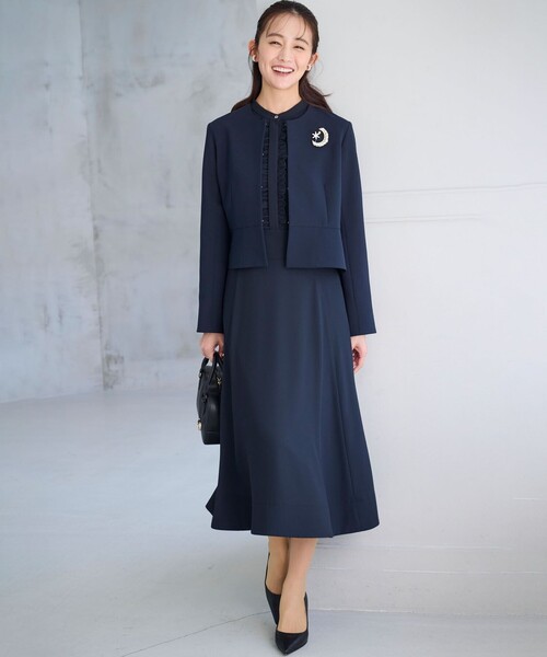 組曲（KUMIKYOKU） ジャケット ノーカラージャケット コンフォータブル