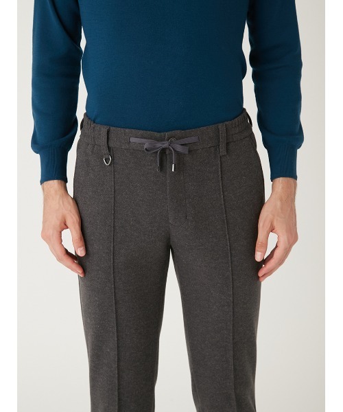 M】MALPENSA WARM PANTS チャコールグレー