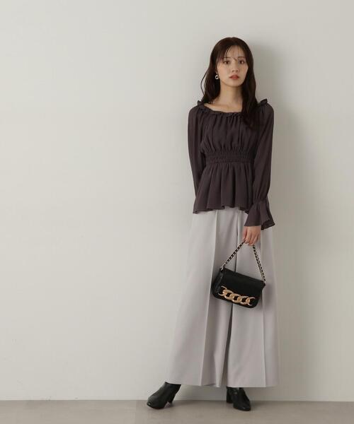 PROPORTION BODY DRESSING カジュアルパンツ レディース PROPORTION BODY DRESSING パンツ ワイドパンツ / 1215130102