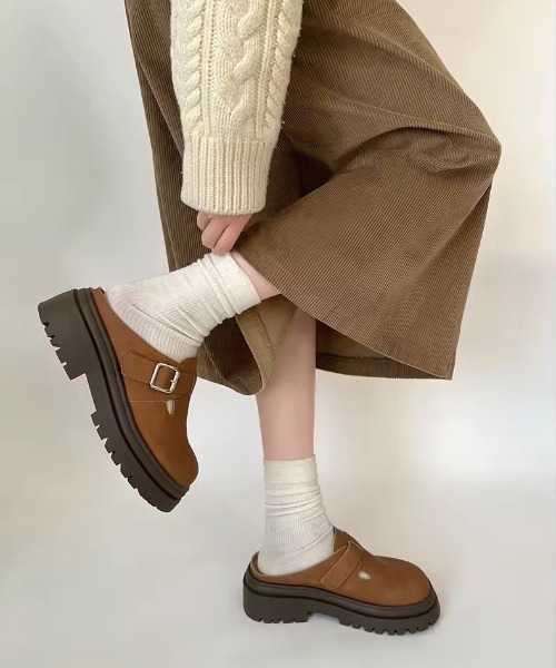 サンダル 「 ammy. / エイミードット 」 厚底 サボサンダル クロッグ