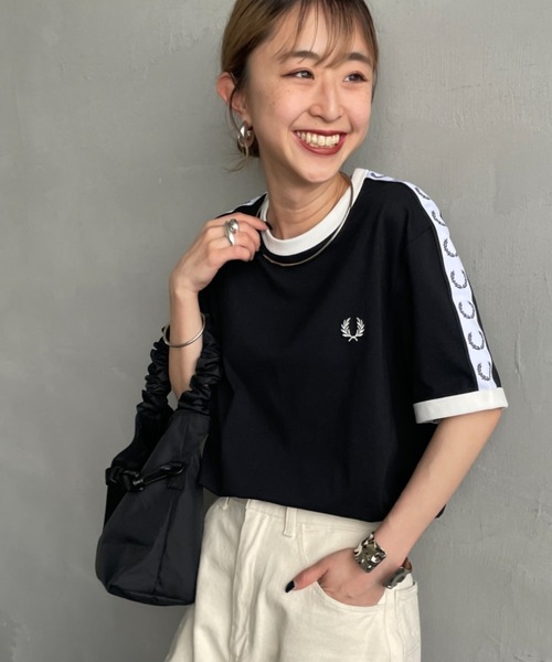 FRED PERRY（フレッドペリー） tシャツ トラックテープ ショート