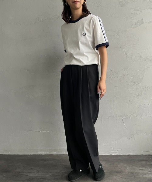 FRED PERRY（フレッドペリー） tシャツ トラックテープ ショート