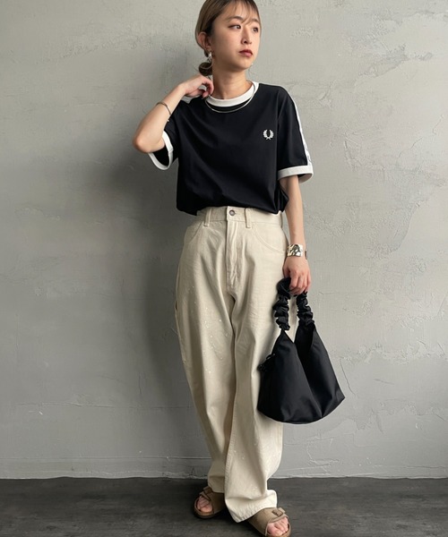 FRED PERRY（フレッドペリー） tシャツ トラックテープ ショート