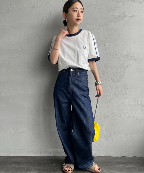 FRED PERRY（フレッドペリー） tシャツ トラックテープ ショート
