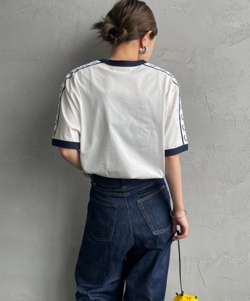 FRED PERRY（フレッドペリー） tシャツ 半袖 トラックテープ ショート