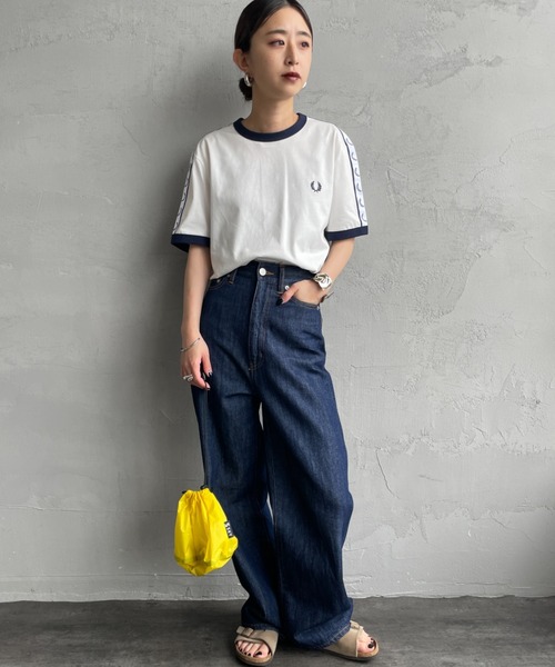 FRED PERRY（フレッドペリー） tシャツ トラックテープ ショート
