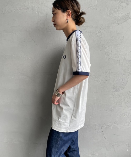 FRED PERRY（フレッドペリー） tシャツ トラックテープ ショート