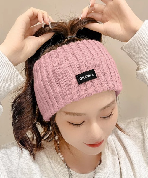 miniministore（ミニミニストア） ヘアバンド ニットヘアバンド 幅広