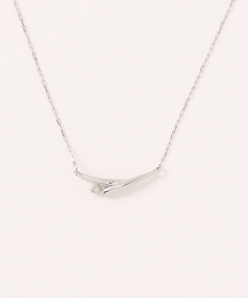con affetto(ファッション) ネックレス Pt950ダイヤデザインネックレス 