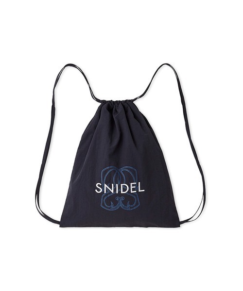 snidel水着☆定価14300円☆ブラック SNIDEL 水着 リュックセットクロシェビキニ レディース