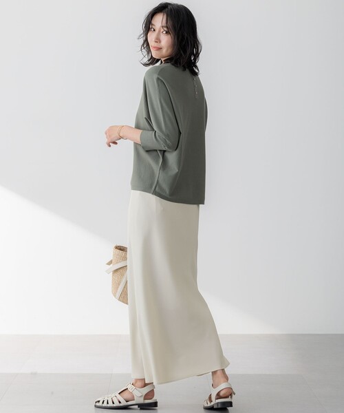 23区 ニット セーター 「洗える」コンフォートストレッチ