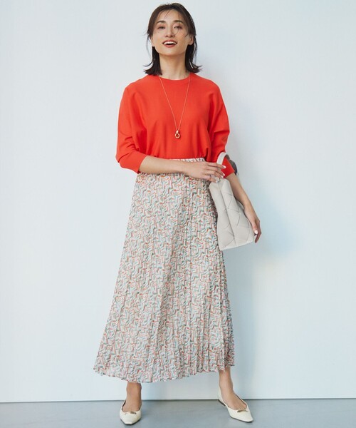 23区 ニット セーター 「洗える」コンフォートストレッチ