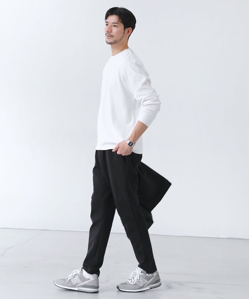 SPU（スプ） tシャツ リラックスフィットストレッチスパンフライス長袖 