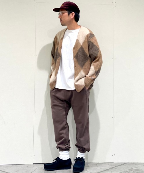 「MANASTASH」 ニットカーディガン MEDIUM ブラック メンズ_画像9