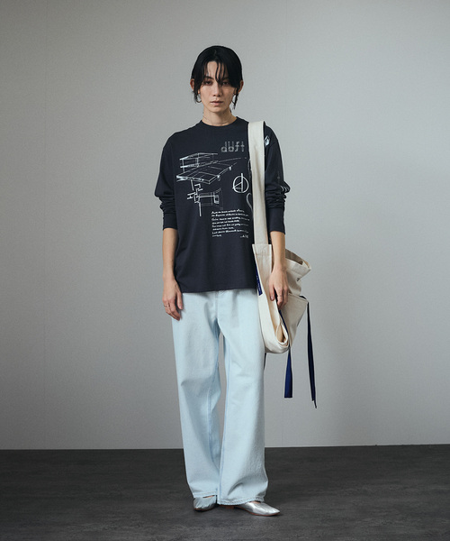 tシャツ 「duft（ドゥフト） for SALON」フラワーフォトプリントロンT レディース | SALON adam et rope' | 06