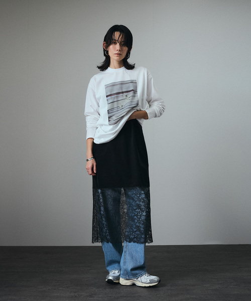 tシャツ 「duft（ドゥフト） for SALON」フラワーフォトプリントロンT レディース | SALON adam et rope' | 12