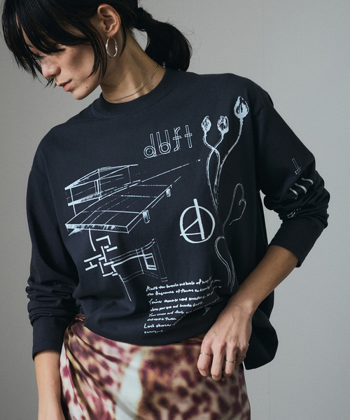 tシャツ 「duft（ドゥフト） for SALON」フラワーフォトプリントロンT レディース | SALON adam et rope' | 16