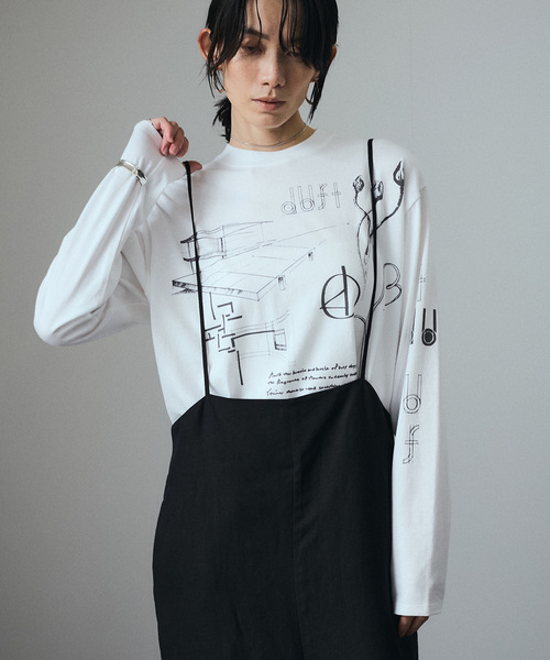 tシャツ 「duft（ドゥフト） for SALON」フラワーフォトプリントロンT レディース | SALON adam et rope' | 21