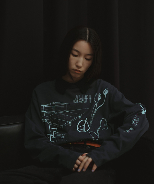 tシャツ 「duft（ドゥフト） for SALON」フラワーフォトプリントロンT レディース | SALON adam et rope' | 19
