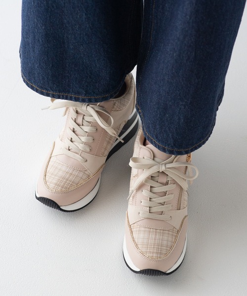 JELLY BEANS（ジェリービーンズ） スニーカー グリッターラインレース