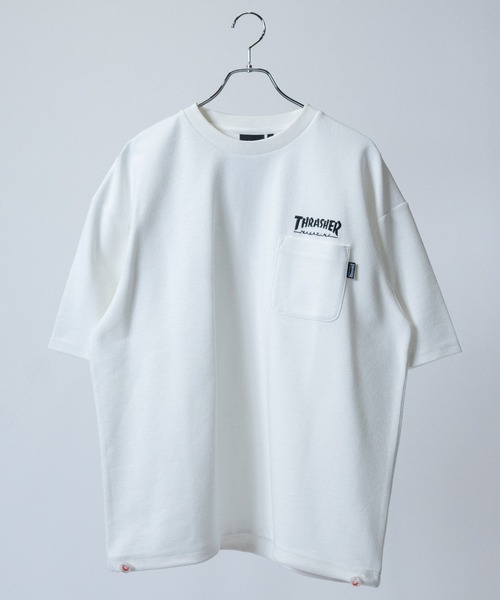 THRASHER（スラッシャー） tシャツ 「at」「THRASHER/スラッシャー