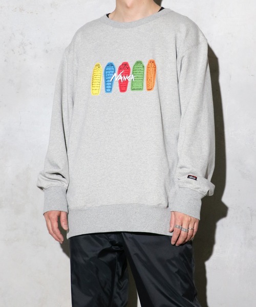 NANGA tシャツ / ナンガ ECO HYBRID SWEATSHIRT(SB PT) エコ