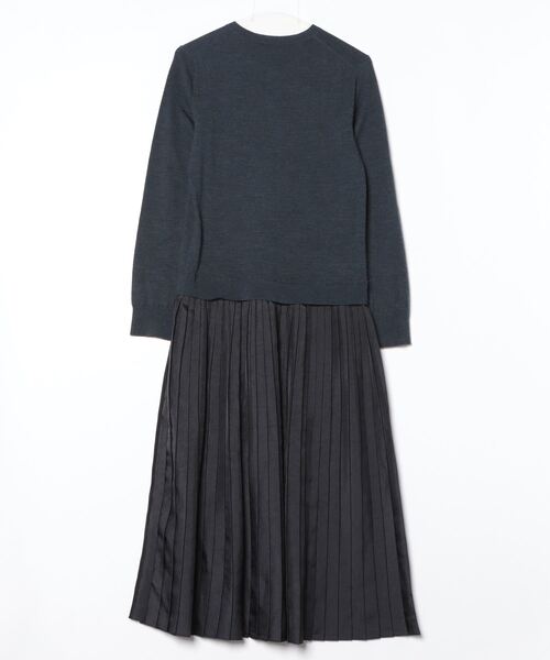 「theory 」 ドッキングワンピース S ネイビー レディース_画像2