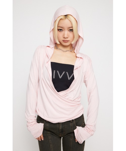 LAGUA GEM LETTERING BIG フーディ パーカー LAGUA GEM | LETTERING BIG フーディ (Tシャツ・カットソー(長袖