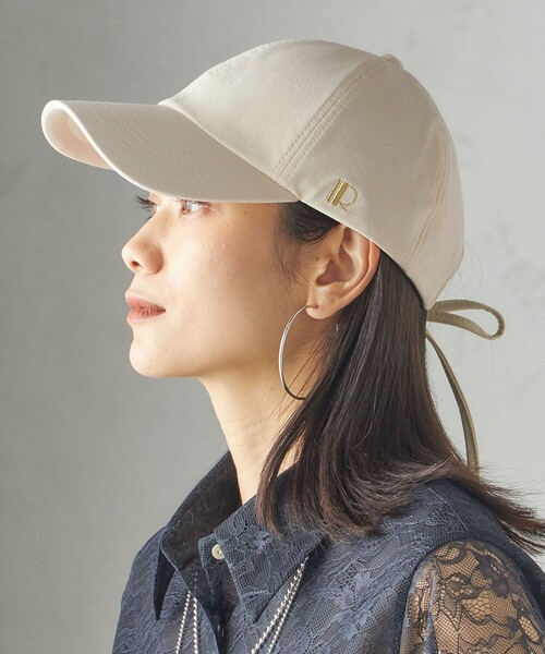 美品　yori UV撥水リボンキャップ UV日よけ付きリボンキャップ | all item| yori