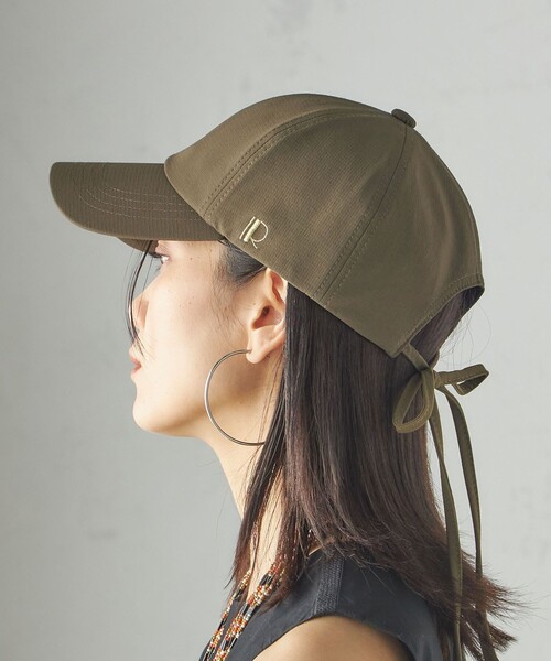 Revis. キャップ 帽子 Revis.:「UVカット/撥水」リボン