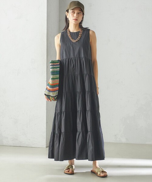 yori　撥水リボンキャップ　ブラック UV日よけ付きリボンキャップ | all item| yori