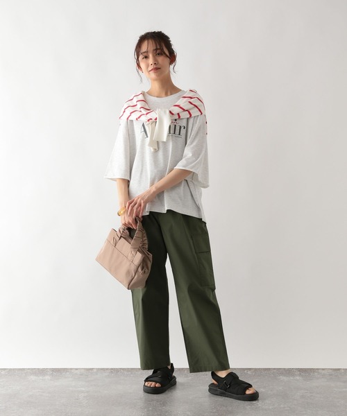 も出品になります。 GLOBAL WORK（グローバルワーク） ワイドパンツ カーゴパンツ エアかる