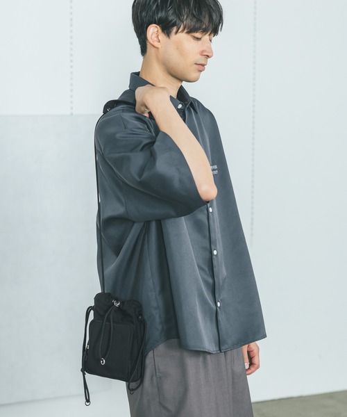 LAKOLE（ラコレ） ショルダーバッグ ドロストミニスクエアショルダー