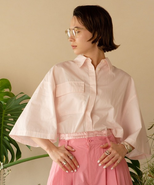 「MATURED」 半袖シャツ FREE ピンク レディース