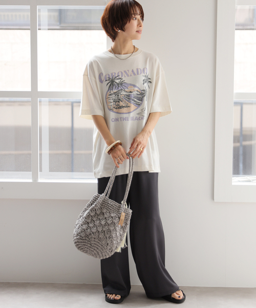 tシャツ 「洗える」 スーベニアTEE レディース JOURNAL STANDARD relume tシャツ スーベニアTCR TEE レディース